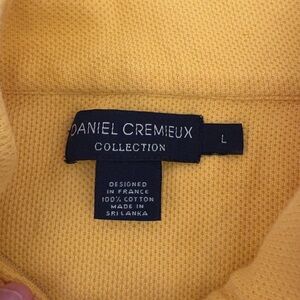 Daniel Cremieux Men's Zip-Up Sweater in Yellow
